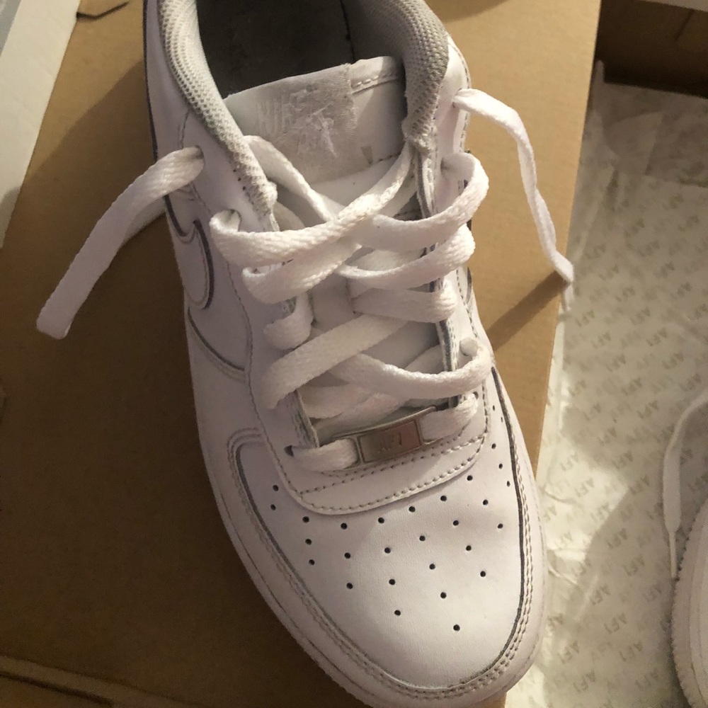 White Air Force ones